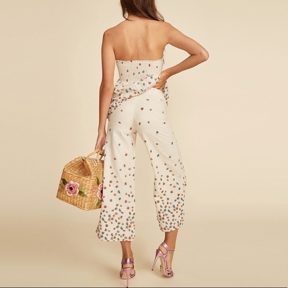 NEW LPA Pants 207 in Lurex Floral - Picture 9 of 14